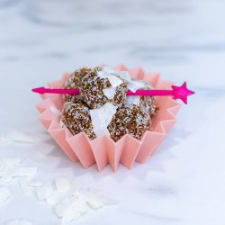 Lunch Punch silikone forme - 3 stk. Pink/Lilla 