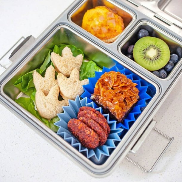 Lunch Punch silikone forme - 3 stk. bl/sort 