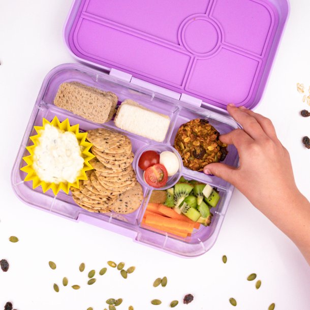 Lunch Punch silikone forme - 3 stk. Gul/Tyrkis/Hvid 