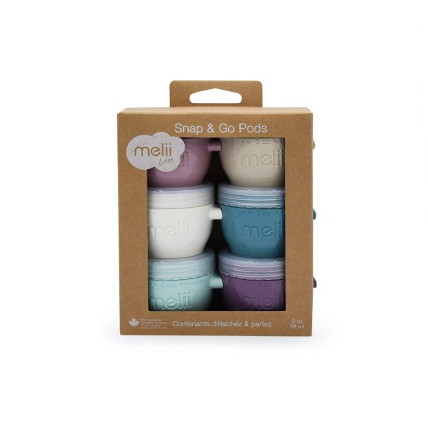 Melii Snap &amp; Co Cups/Pods - Luxe - 59 ml  (6 stk)