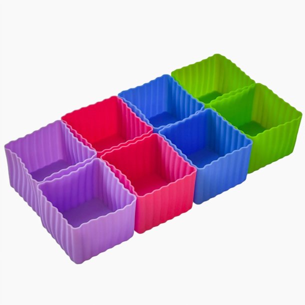 Yumbox Bento Cubes - Sæt med 8 stk. 