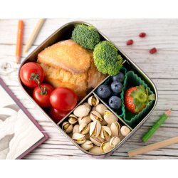 LEKKABOX Trekant forme - 4 stk. - Forest 