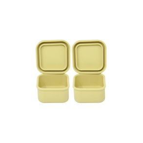 The Dearest Grey - Silikone Dippers - Gul - 2 stk. 