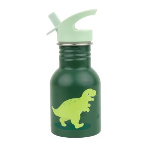 A Little Lovely Company - Drikkeflaske Rustfri St�l - 350 ml - Dinosaur 