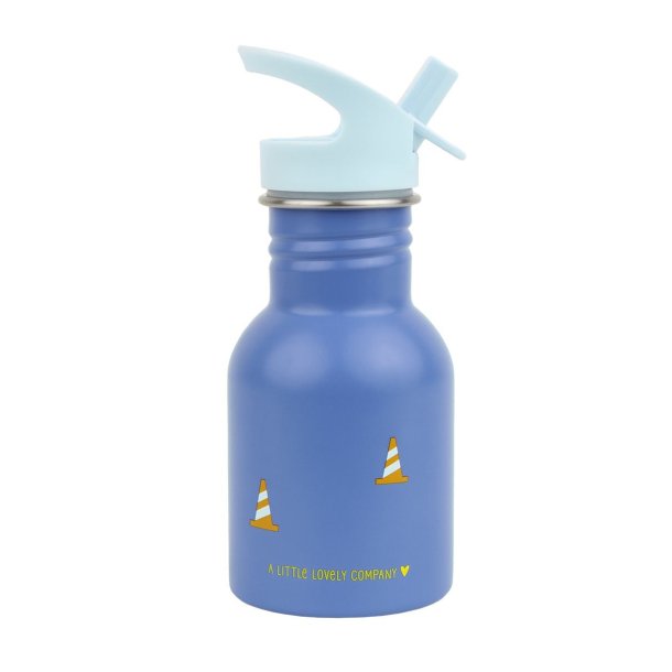A Little Lovely Company - Drikkeflaske Rustfri St�l - 350 ml - Dump Truck 