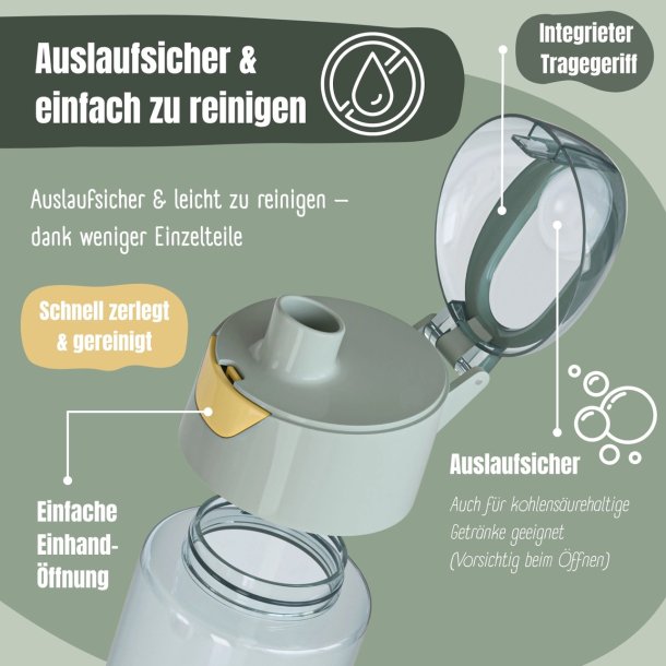 Bearfoot Drikkedunk 450 ml. - Salvie Traktor 