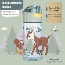 Bearfoot Drikkedunk 450 ml. - Salvie R�dyr