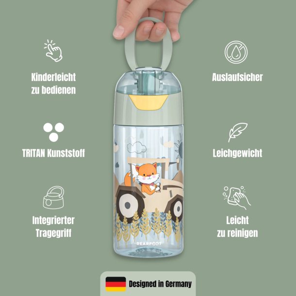 Bearfoot Drikkedunk 450 ml. - Salvie Traktor 