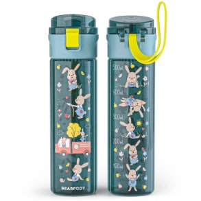 Bearfoot letvgts drikkedunk - Bl - 500 ml - Brandbil og kaniner 