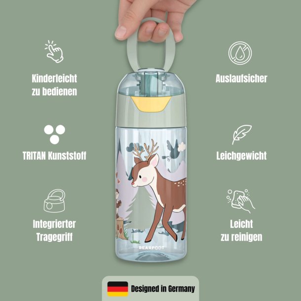 Bearfoot Drikkedunk 450 ml. - Salvie R�dyr