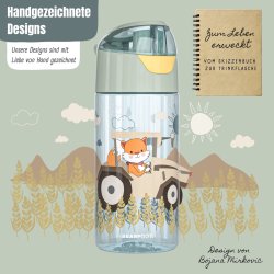 Bearfoot Drikkedunk 450 ml. - Salvie Traktor 