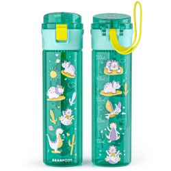 Bearfoot letvgts drikkedunk - Mint - Dino - 500 ml