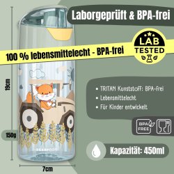 Bearfoot Drikkedunk 450 ml. - Salvie Traktor 