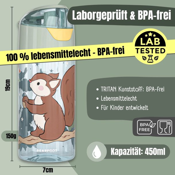 Bearfoot Drikkedunk 450 ml. - Salvie Egern