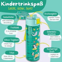 Bearfoot letvgts drikkedunk - Mint - Ocean - 500 ml