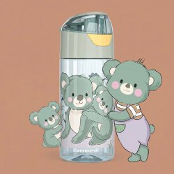 Bearfoot Drikkedunk 450 ml. - Salvie Koala