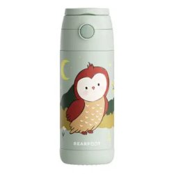 Bearfoot B�rne Termo Drikkedunk - Rustfri St�l - 350 ml - Salvie Ugle