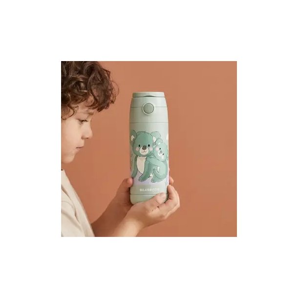 Bearfoot B�rne Termo Drikkedunk - Rustfri St�l - 350 ml - Salvie Koala