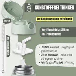 Bearfoot B�rne Termo Drikkedunk - Rustfri St�l - 350 ml - Salvie Koala