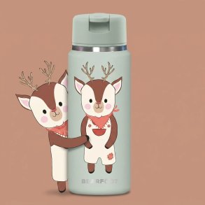 Bearfoot Tiny - Termo Drikkedunk - 200 ml - Salvie R�dyr 