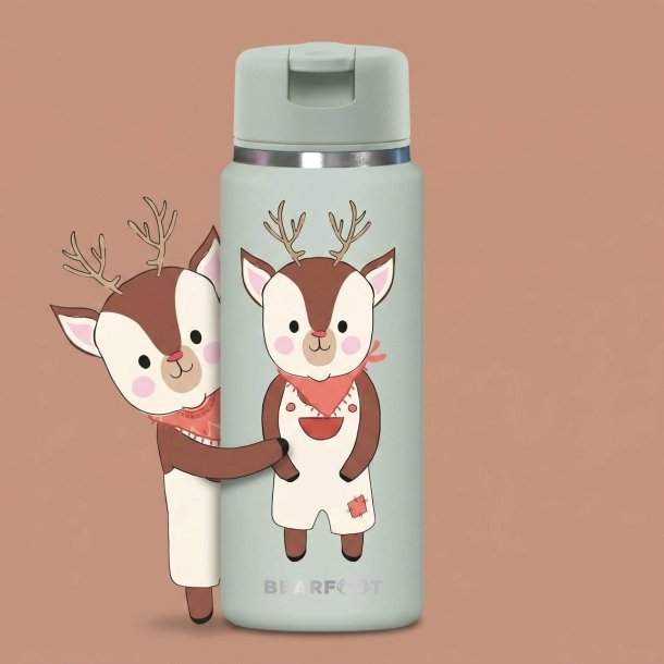 Bearfoot Tiny - Termo Drikkedunk - 200 ml - Salvie R�dyr 