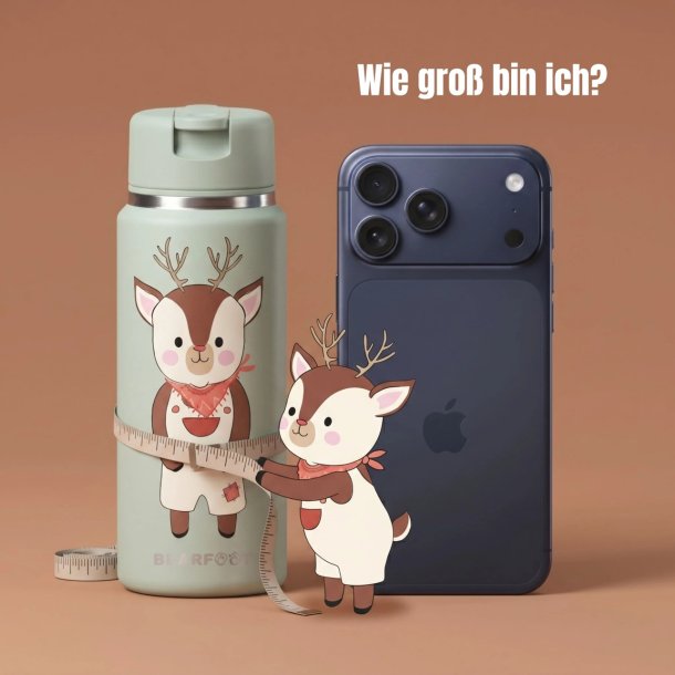 Bearfoot Tiny - Termo Drikkedunk - 200 ml - Salvie R�dyr 