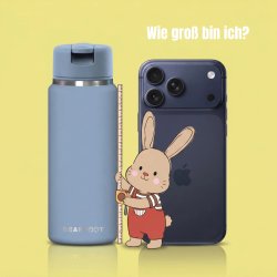 Bearfoot Tiny - Termo Drikkedunk - 200 ml - Bl� 
