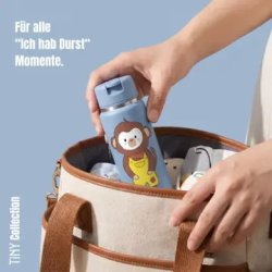 Bearfoot Tiny - Termo Drikkedunk - 200 ml - Bl� Abe