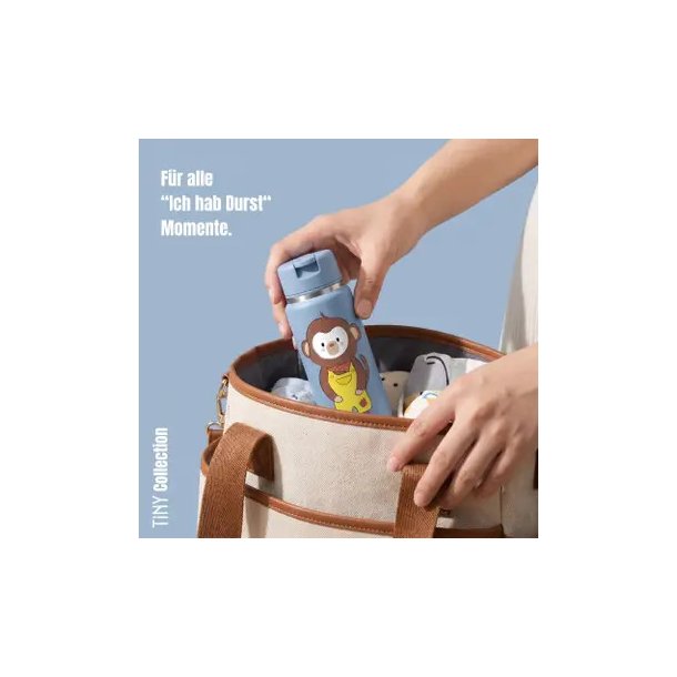 Bearfoot Tiny - Termo Drikkedunk - 200 ml - Bl� Abe