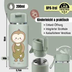 Bearfoot Tiny - Termo Drikkedunk - 200 ml - Salvia Ugle