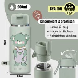 Bearfoot Tiny - Termo Drikkedunk - 200 ml - Salvia Koala 