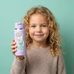 Bearfoot Tiny - Termo Drikkedunk - 200 ml - Lyser�d Enhj�rning 