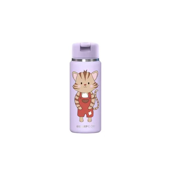 Bearfoot Tiny - Termo Drikkedunk - 200 ml - Lyser�d Kat