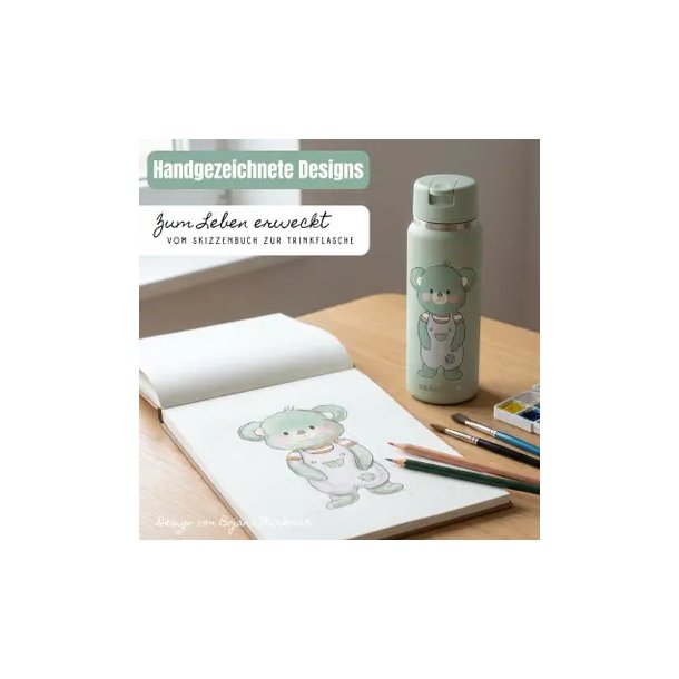 Bearfoot Tiny - Termo Drikkedunk - 200 ml - Salvia Koala 