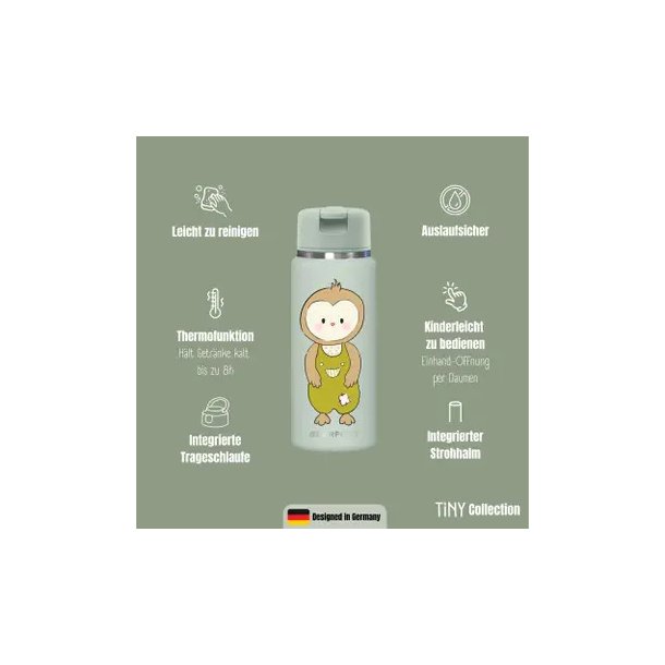 Bearfoot Tiny - Termo Drikkedunk - 200 ml - Salvia Ugle