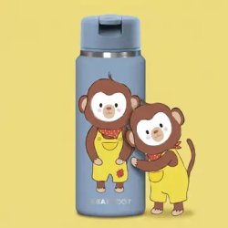 Bearfoot Tiny - Termo Drikkedunk - 200 ml - Bl� Abe