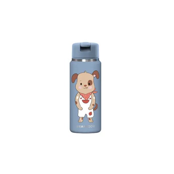Bearfoot Tiny - Termo Drikkedunk - 200 ml - Bl� Hund