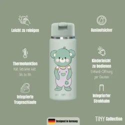 Bearfoot Tiny - Termo Drikkedunk - 200 ml - Salvia Koala 