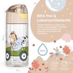 Bearfoot Drikkedunk 450 ml. - Brun Safari 