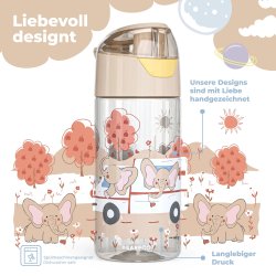 Bearfoot Drikkedunk 450 ml - Elefant Ambulance 