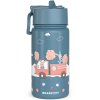 Bearfoot Termo Drikkedunk - Bl Brandbil og Kaniner - 400 ml 