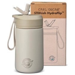 Carl Oscar - STEELish HydraFlip 0,4 L - Greige