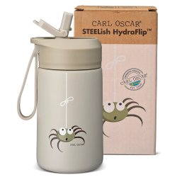 Carl Oscar - STEELish HydraFlip 0,4 L - Greige Spider