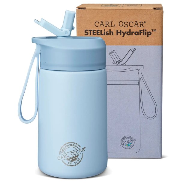 Carl Oscar - STEELish HydraFlip 0,4 L - Bl�