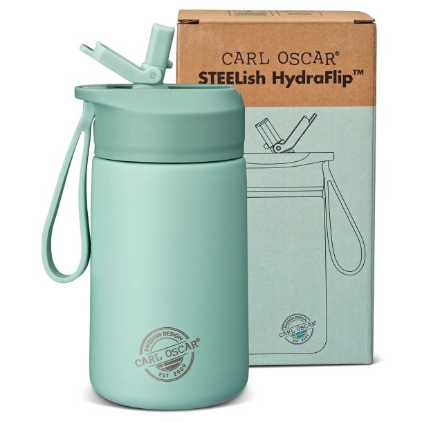 Carl Oscar - STEELish HydraFlip 0,4 L - Gr�n