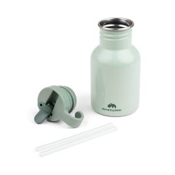 Done By Deer - Flaske rustfrit stl - Croco - Grn - 350 ml