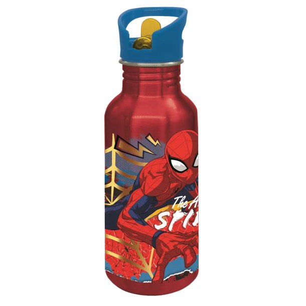 Euromic - Spiderman Alu Flaske Sipper