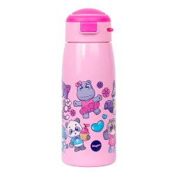 Fringoo - Drikkedunk rustfrit stl - Sde dyr - 350 ml