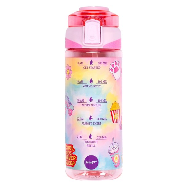 Fringoo - Drikkedunk med sugerr - Tie Dye - 650 ml