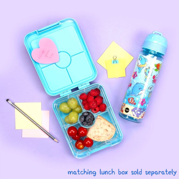 Fringoo - Drikkedunk med sugerr - Havets dyr - 650 ml